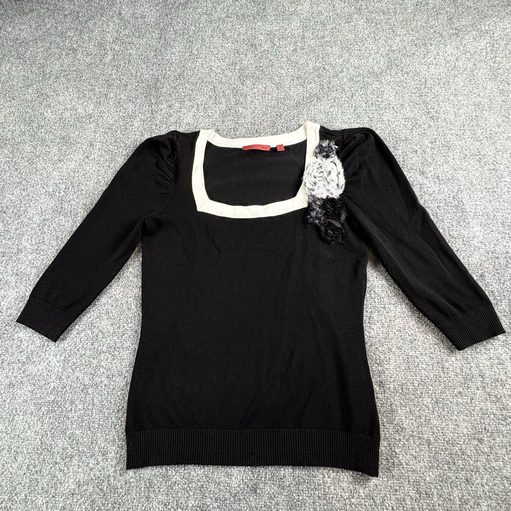 RED Sweater Women S Black Ivory Romantic Coquette Cottagecore Chic Whimsigoth